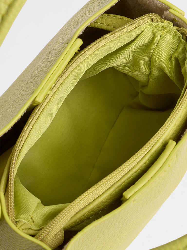 Women Solid Mobile Bag with Pouch