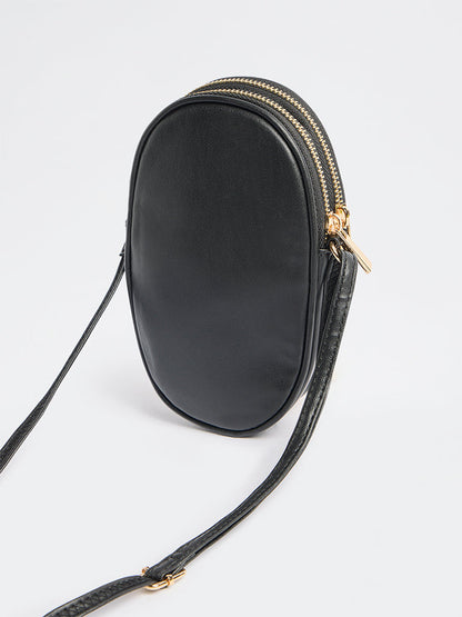 Women Solid Mobile Bag