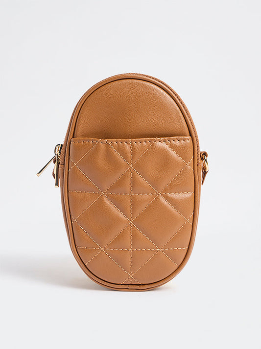 Women Solid Mobile Bag