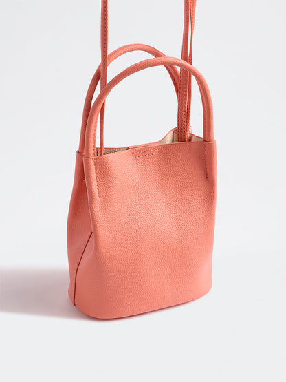 Women Solid Mobile Bag with Pouch