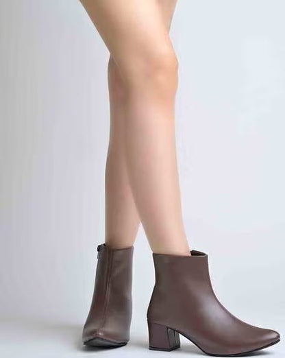 Women Boots with Zip