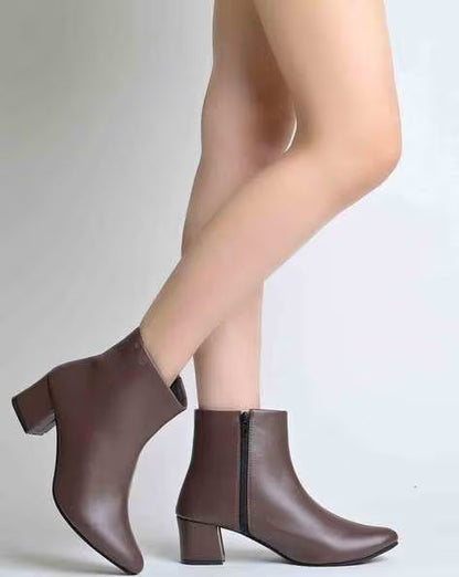Women Boots with Zip