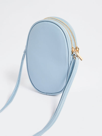 Women Solid Mobile Bag