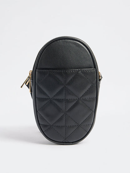 Women Solid Mobile Bag