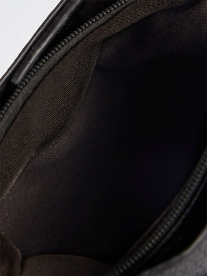Women Solid Mobile Bag with Pouch