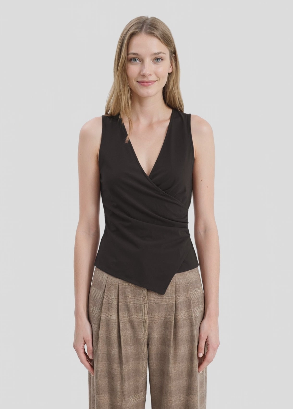 Women’s Asymmetric Wrap Top