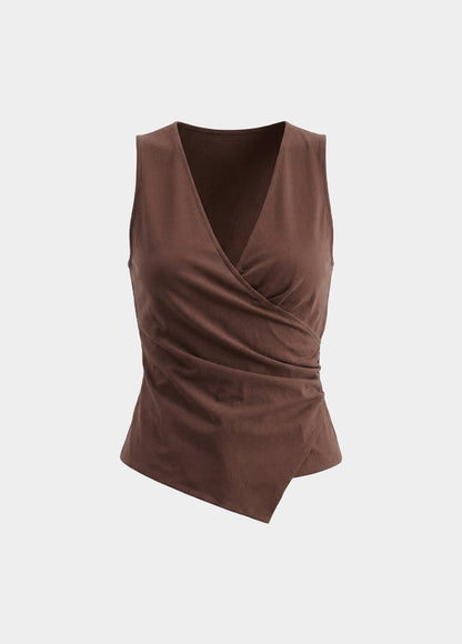 Women’s Asymmetric Wrap Top