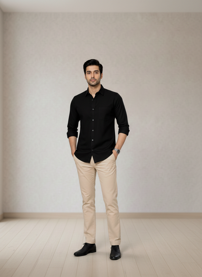 Emerald Cotton Oxford Shirt