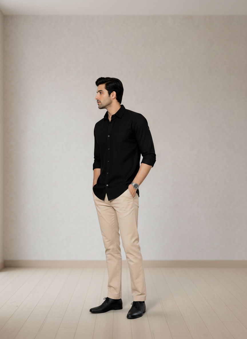 Emerald Cotton Oxford Shirt