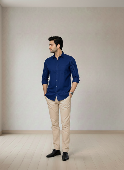 Emerald Cotton Oxford Shirt