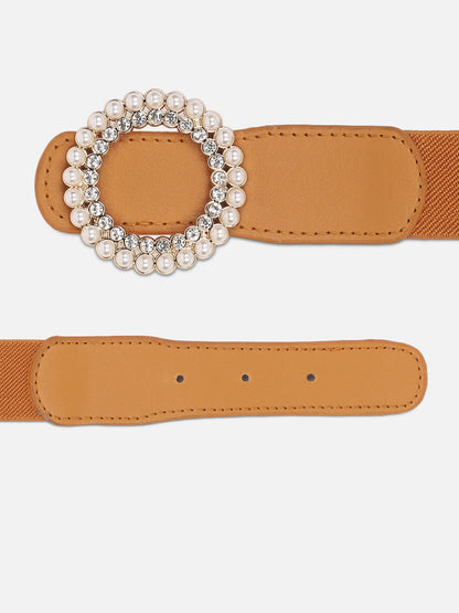 Diamond & Pearl Embellished Belt